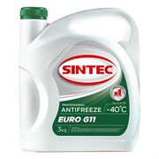 Антифриз Sintec ANTIFREEZE EURO G11-40 канистра 3кг/Antifreeze coolant 3kg can