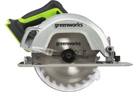 Аккумуляторная циркулярная пила  Greenworks GD24CS 1500907