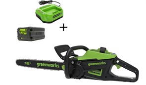 Аккумуляторная цепная пила  Greenworks GD60CS25 2008907UB