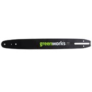 Стальная шина 45 см для 220V 2000 ватт цепной пилы Greenworks 29777