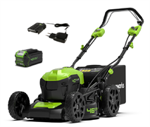 Аккумуляторная самоходная газонокосилка GreenWorks GD40LM46SPK4 2506807UB