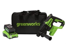 Аккумуляторный перфоратор Greenworks GD24SDS2K4 3803007UB