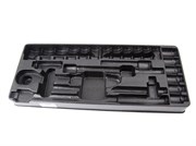 Ложемент для наборов торцевых головок 4026MR, 4526MR, PVC KING TONY 84452612B Tony