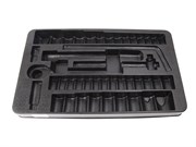 Ложемент для набора торцевых головок 4044CR, PVC KING TONY 84454412B Tony