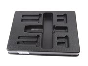 Ложемент для набора отвертка ударная 9-4128FR, PVC KING TONY 84710420B Tony