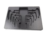 Ложемент для наборов L-образных ключей 9-22108MR, 9-22308PR, PVC KING TONY 84710920B Tony