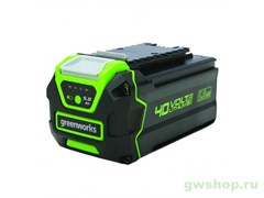 Аккумулятор GREENWORKS G40B5, 40 В, 5 А.ч Greenworks 2927207 Аккумулятор GREENWORKS G40B5, 40 В, 5 А.ч Greenworks 2927207