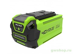 Аккумулятор 40V GREENWORKS G40USB2 2 А.ч Greenworks 2939407 Аккумулятор 40V GREENWORKS G40USB2 2 А.ч Greenworks 2939407