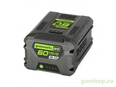 Аккумулятор GREENWORKS G60B5 60V Greenworks 2944907 Аккумулятор GREENWORKS G60B5 60V Greenworks 2944907