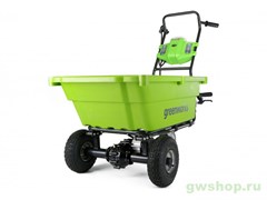 Тележка садовая самоходная 106 л G-MAX 40V GREENWORKS G40GC Greenworks 7400007