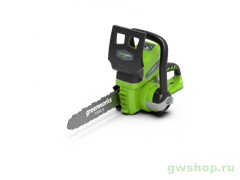 Цепная пила аккумуляторная GREENWORKS G24CS25, 24 В, 25см, c АКБ 4 Ач и ЗУ Greenworks 2007707UB Цепная пила аккумуляторная GREENWORKS G24CS25, 24 В, 25см, c АКБ 4 Ач и ЗУ Greenworks 2007707UB