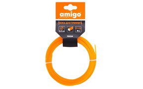 Леска для триммеров Amigo 70224 2,4 мм квадрат 15 м