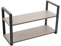 Полка ПРАКТИК Home-2 вяз натуральный/чёрный S37699520721