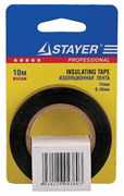 Изолента Stayer Profi черная, 10м x 15мм 12292-D-15-10