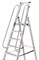 Алюминиевая стремянка Hailo ProfiLine P225 plus 10 ступеней 8210-101 - фото 157996