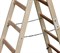 Двухсторонняя лестница из дерева Krause 170095 - фото 319602