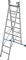Алюминиевая трехсекционная лестница Krause Stabilo 3х8 133748/123923 - фото 320084 Алюминиевая трехсекционная лестница Krause Stabilo 3х8 133748/123923 - фото 320084
