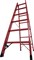 Двухсторонняя диэлектрическая стремянка Krause 2х6 819727 - фото 320677