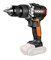 Аккумуляторная ударная дрель-шуруповерт WORX WX373.9 - фото 331161 Аккумуляторная ударная дрель-шуруповерт WORX WX373.9 - фото 331161
