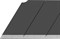 Сегментированные лезвия OLFA OL-LBB-10B "EXCEL BLACK" 18х100х0,5мм, 10шт - фото 339761 Сегментированные лезвия OLFA OL-LBB-10B "EXCEL BLACK" 18х100х0,5мм, 10шт - фото 339761