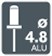 Заклепка из алюминия RAPID d4,8x25мм 50 шт 5000392 - фото 340796 Заклепка из алюминия RAPID d4,8x25мм 50 шт 5000392 - фото 340796