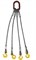 Строп канатный TOR 4СК г/п 10,0 т 8,5 м (РТ3 - 16,0т), шт - фото 353363