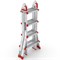 Мультифункциональная складная лестница CAGSAN Toros CK417T 4x4 - фото 381188 Мультифункциональная складная лестница CAGSAN Toros CK417T 4x4 - фото 381188
