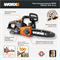 Пила цепная аккумуляторная WORX WG322E.1 - фото 404785 Пила цепная аккумуляторная WORX WG322E.1 - фото 404785