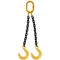 Строп цепной TOR 2СЦ г/п 5,3 т 1,6 м крюки с широким зевом 5,3 т