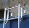 Алюминиевая навесная лестница для полувагонов MEGAL - ЛНА (Н = 2,2м) - фото 416674