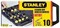Набор отверток CushionGrip 10шт. в футляре Stanley 2-65-005 Набор отверток CushionGrip 10шт. в футляре Stanley 2-65-005