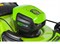 Газонокосилка самоходная бесщеточная аккумуляторная GD-60 60V GREENWORKS GD60LM46SP Greenworks 2502907 - фото 684981