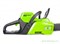 Цепная пила аккумуляторная GREENWORKS GD60CS40 60V (40 см) c АКБ 2АЧ и ЗУ Greenworks 2001807UA - фото 686731 Цепная пила аккумуляторная GREENWORKS GD60CS40 60V (40 см) c АКБ 2АЧ и ЗУ Greenworks 2001807UA - фото 686731