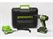 Шуруповерт аккумуляторный Ударный 24V GREENWORKS GD24DD60 с АКБ 2АЧ и ЗУ Greenworks 3704107UA - фото 688365 Шуруповерт аккумуляторный Ударный 24V GREENWORKS GD24DD60 с АКБ 2АЧ и ЗУ Greenworks 3704107UA - фото 688365