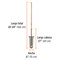 Лопата Truper PEP-16L 19708 с деревянной ручкой, штыковая - фото 691070 Лопата Truper PEP-16L 19708 с деревянной ручкой, штыковая - фото 691070