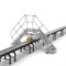 Переход Krause 827531 с платформой 625 мм 2x7 ступеней 45° алюминиевый, передвижной - фото 692589 Переход Krause 827531 с платформой 625 мм 2x7 ступеней 45° алюминиевый, передвижной - фото 692589