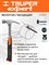 Молоток-гвоздодер Truper Expert MXR-16 с полированным бойком, металлическая ручка 17857 - фото 693618 Молоток-гвоздодер Truper Expert MXR-16 с полированным бойком, металлическая ручка 17857 - фото 693618