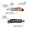Нож строительный Truper Expert CUT-6XX 16976 - фото 694123 Нож строительный Truper Expert CUT-6XX 16976 - фото 694123