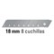 Нож строительный Truper CUT-6X 16977 - фото 694130 Нож строительный Truper CUT-6X 16977 - фото 694130